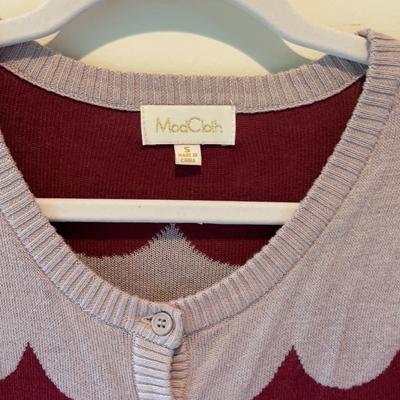 Unique mod cloth cider cardigan size small - Picture 2 of 3